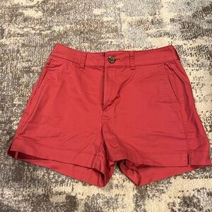 Red old navy shorts